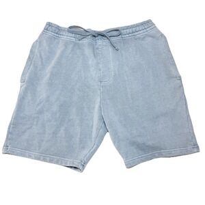 Talentless Heavyweight Fleece Sweat Shorts Size Medium Lounge Cotton Casual Blue